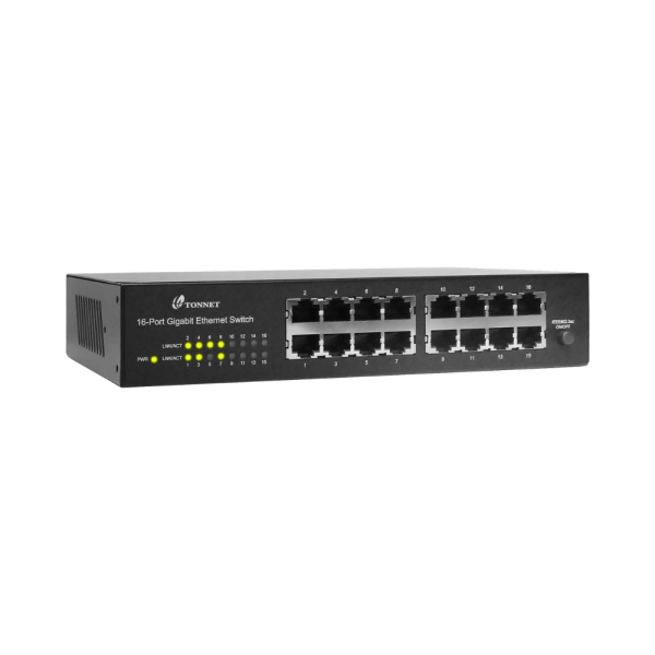 16埠桌上型無網管網路交換器<br>G1016 - Image 3