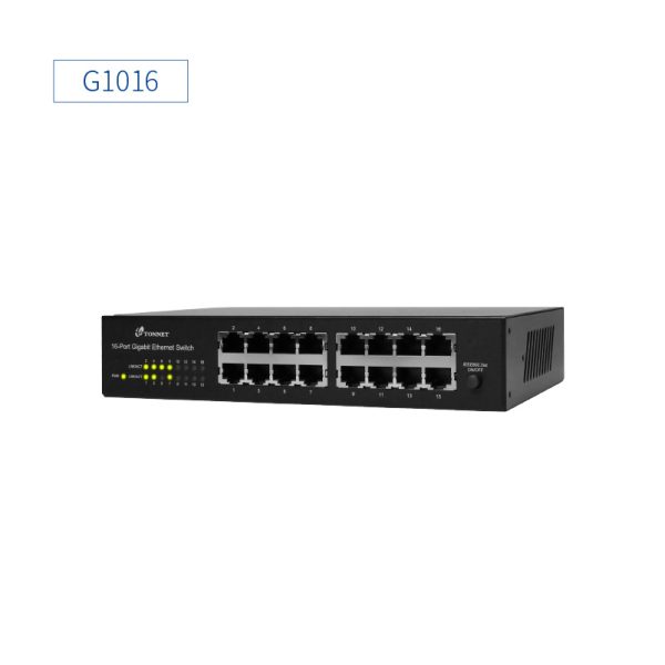 G1016－16埠桌上型無網管網路交換器