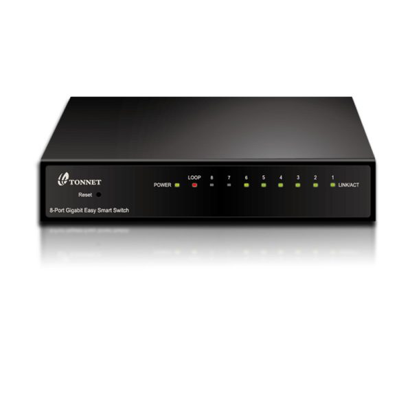 8埠桌上型網路交換器<br>G2008