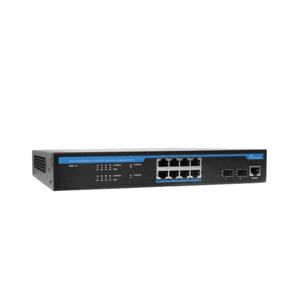 TPM0802-130－8埠+2埠 網管型匯聚交換機 - Image 2