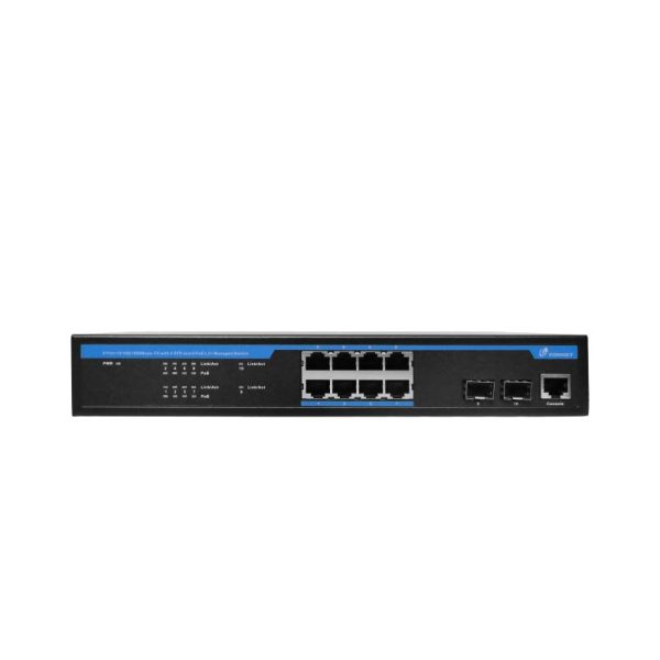TPM0802-130－8埠+2埠 網管型匯聚交換機 - Image 3