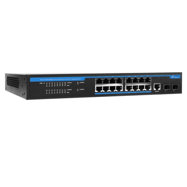 16埠+ 2埠 SFP網管型匯聚交換機 <br>TPM1602-270 - Image 4