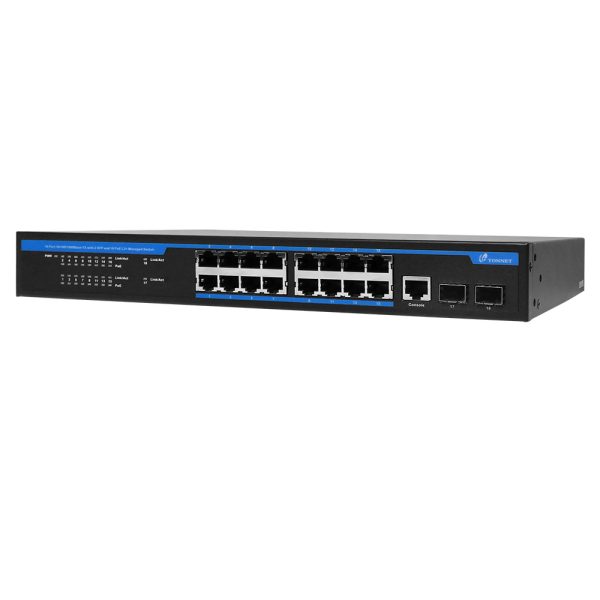 16埠+ 2埠 SFP網管型匯聚交換機 <br>TPM1602-270 - Image 3