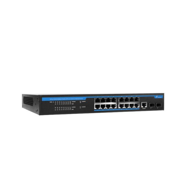 TPM1602-270－16埠+2埠 SFP網管型匯聚交換機 - Image 2
