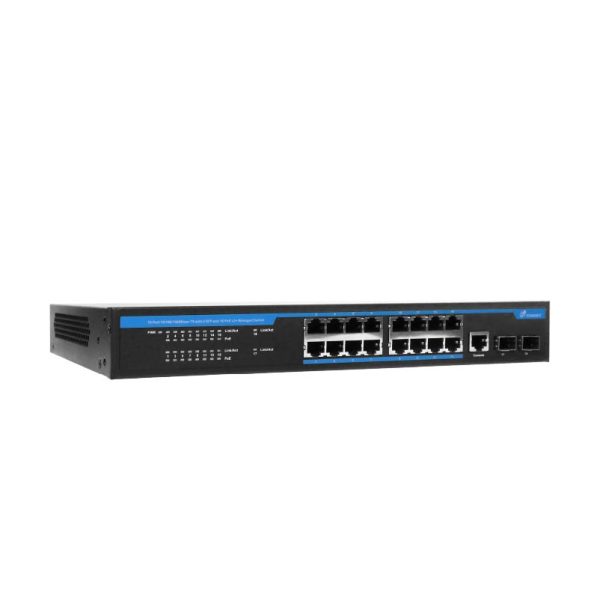TPM1602-270－16埠+2埠 SFP網管型匯聚交換機 - Image 2