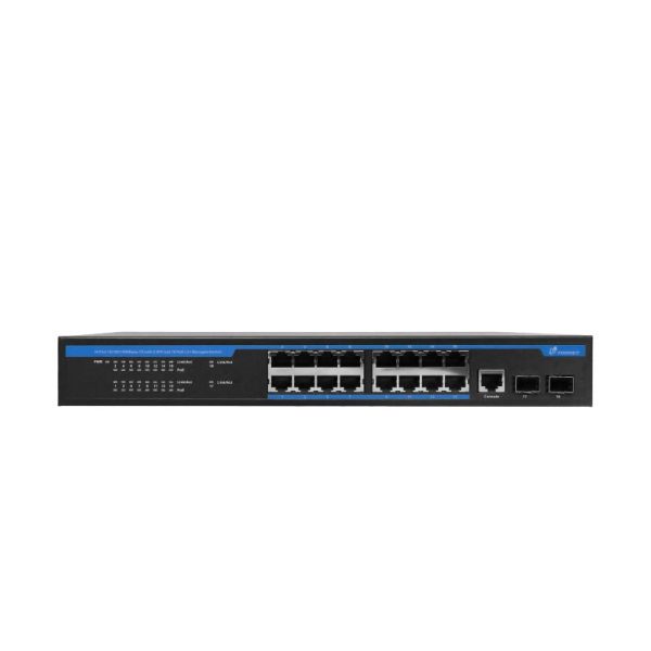 TPM1602-270－16埠+2埠 SFP網管型匯聚交換機 - Image 3