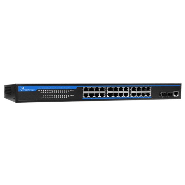 24埠+ 2埠 SFP網管型匯聚交換機 <br>TPM2402-430 - Image 4