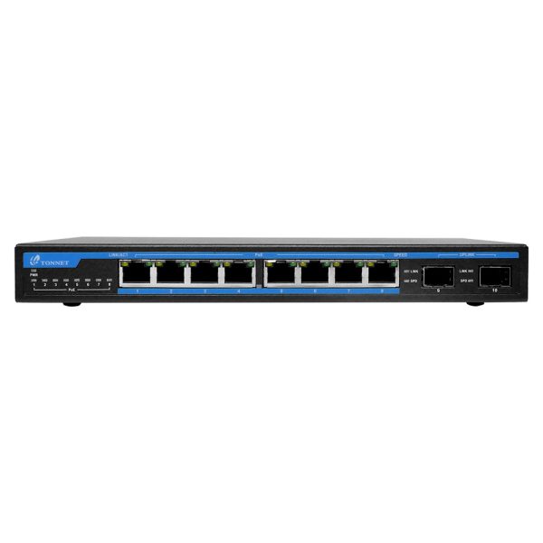 8埠非網管PoE網路交換器<br>TPN0802-130