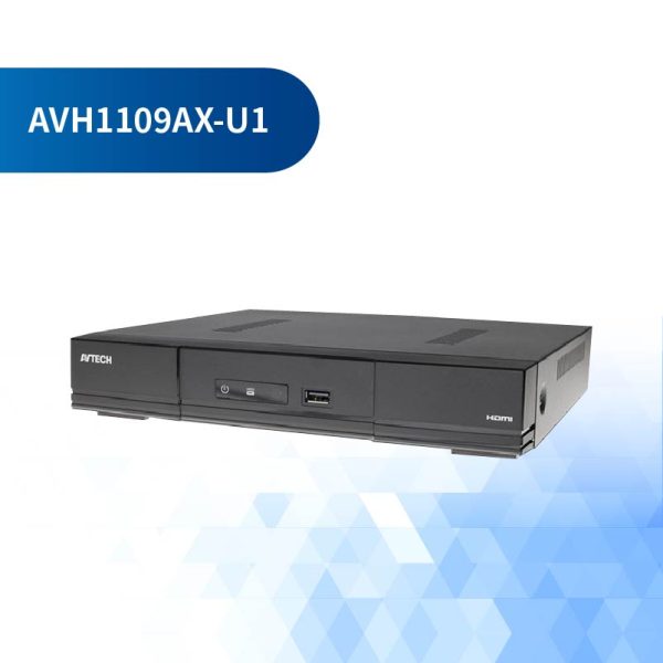 AVH1109AX-U1－9路H.265網路型錄影主機（8路PoE供電）